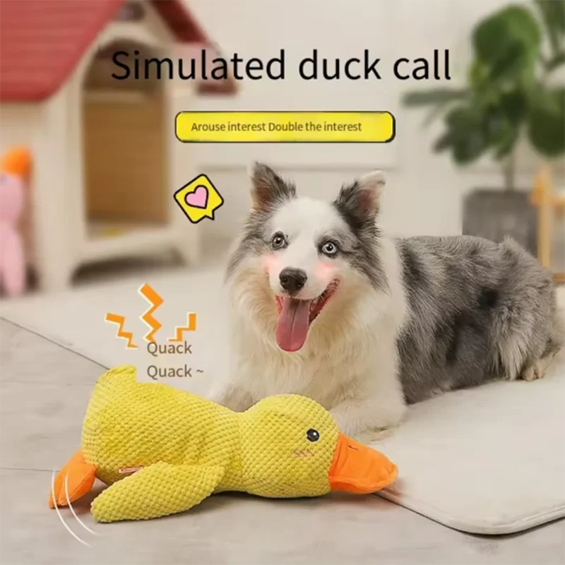 Anti-Anxiety Plush Duck for Dogs — alternate view